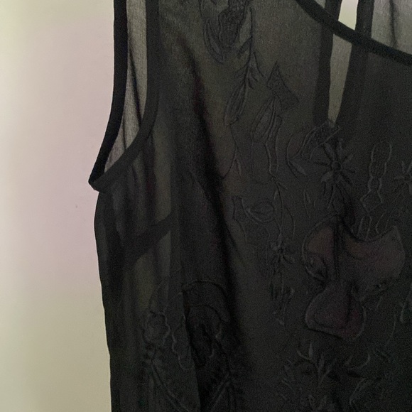 black see trough shirt - Picture 2 of 2